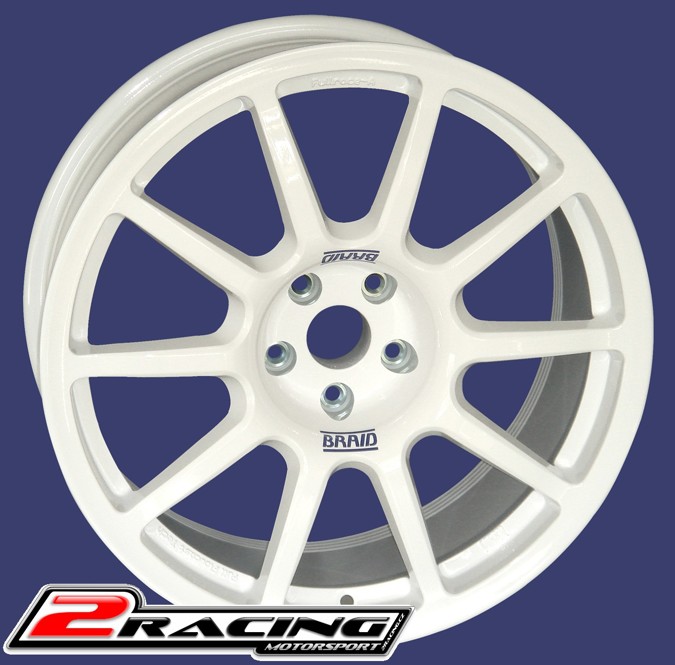 Závodní Alu disk Braid 8,5 až 11,5x17" Fullrace TCT
